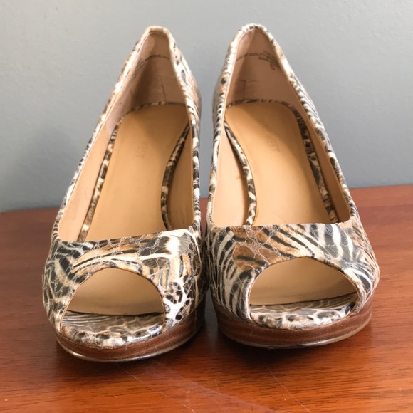 Nine West Animal Print Pumps - Picture 4 of 6